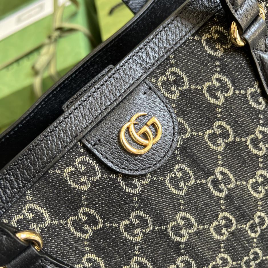 Con set completo di sacchetti regalo verdi originali Gucci Denim Series
