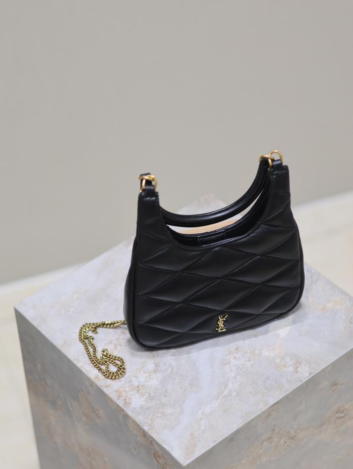 SAINT LAURENT Borsa a tracolla hobo sottobraccio Sade