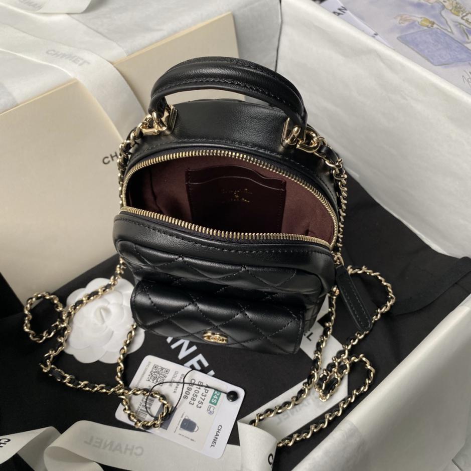 Chanel 24c Un mini zaino piccolo in pelle