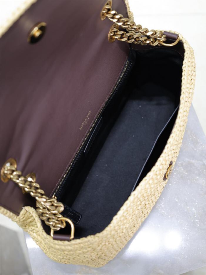 SAINT LAURENT Borsa Niki in tessuto