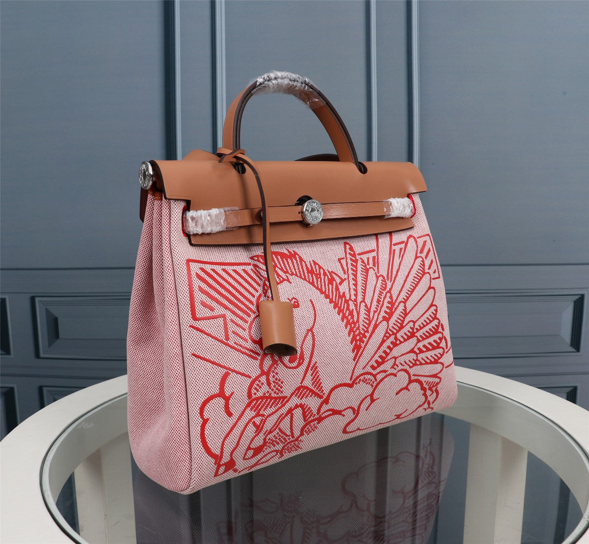 Hermès Ermete, Herbag Zip Pegase pop PM 39 rosso pimento