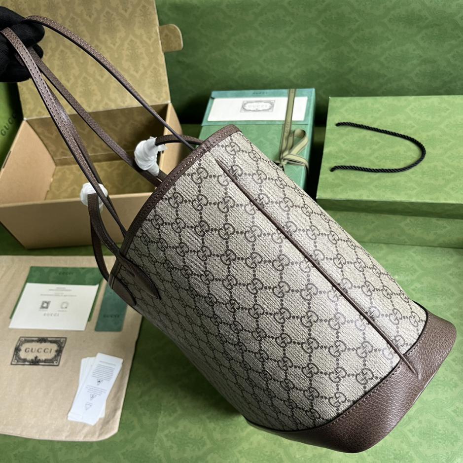 Con set completo di confezione originale in scatola verde Borsa tote media della serie Ophidia