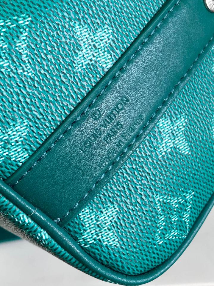 [Guanti Keepall Bandouliere25] M12684 Guanti Fiore Verde