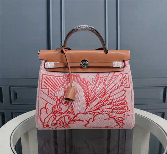 Hermès Ermete, Herbag Zip Pegase pop PM 39 rosso pimento